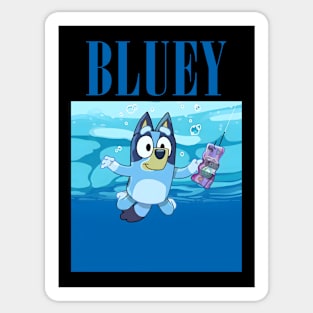 Bluey Nirvana Sticker